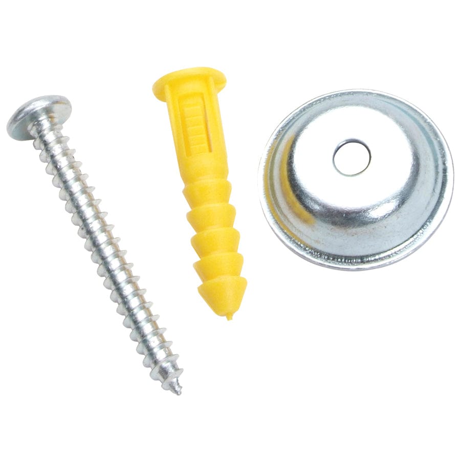 Steel/Plastic Pegboard Mounting & Spacer Kit for DuraBoard or 1/8" & 1/4"Pegboard, 16 Sets alt 0