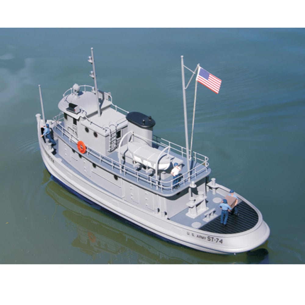 US Army 74' ST Tug Boat Boat Model Kit alt 0