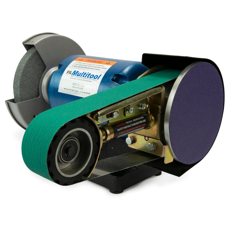 8" Grinder, MT362 2x36 Attachment alt 0