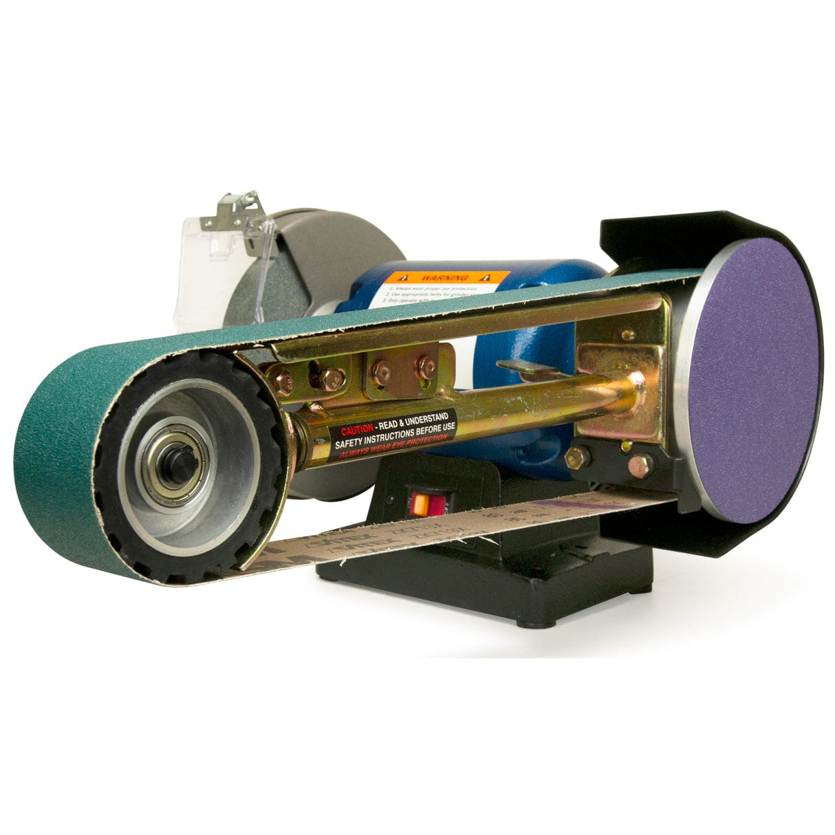8" Grinder, MT482 2x48 Attachment alt 0