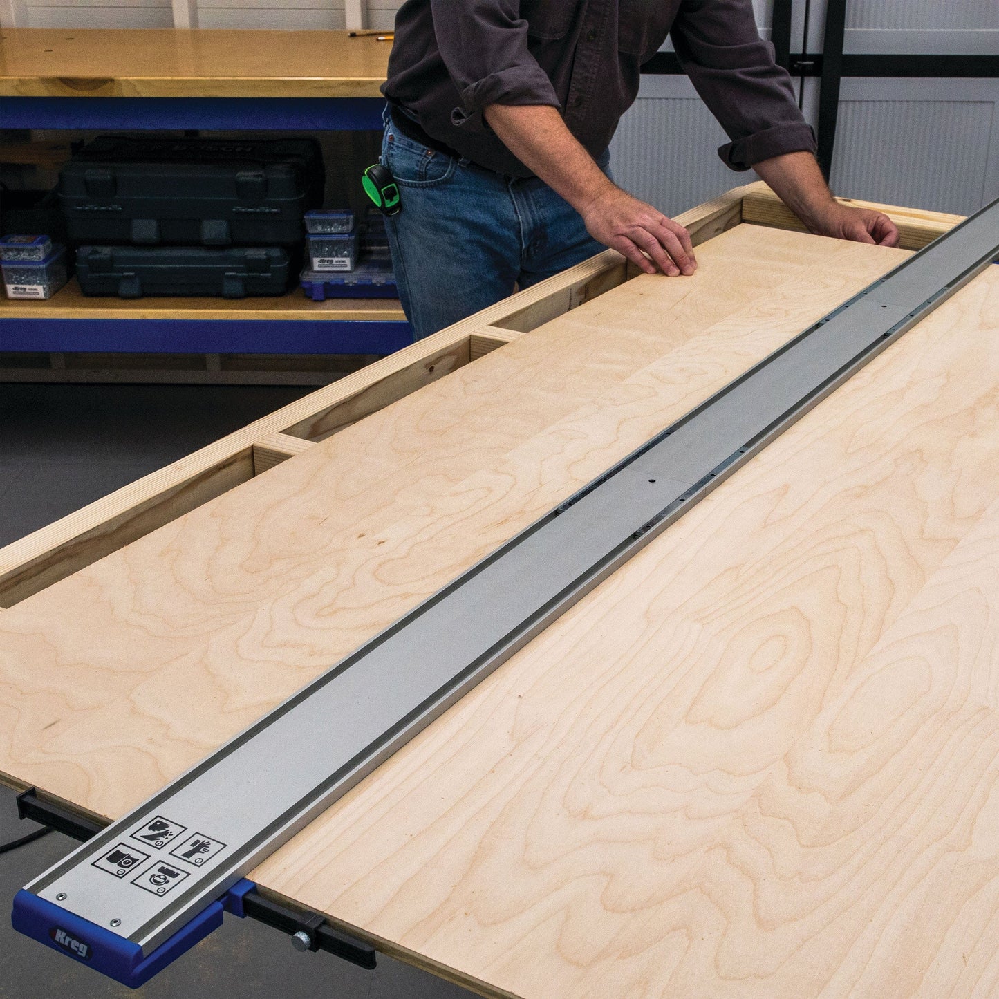 2-Foot Straight Edge Guide Extension alt 0