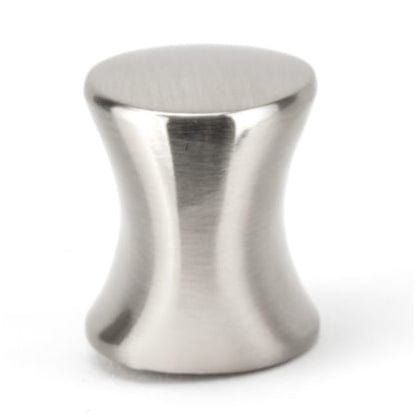 Contemporary Knob, 1-3/16" x 7/8", Brushed Nickel alt 0