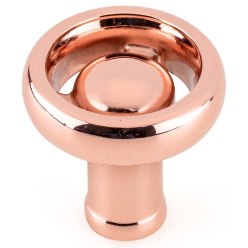 Eclectic Knob, 1-13/32" D, Polished Copper alt 0