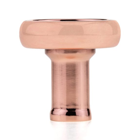 Eclectic Knob, 1-13/32" D, Polished Copper alt 0