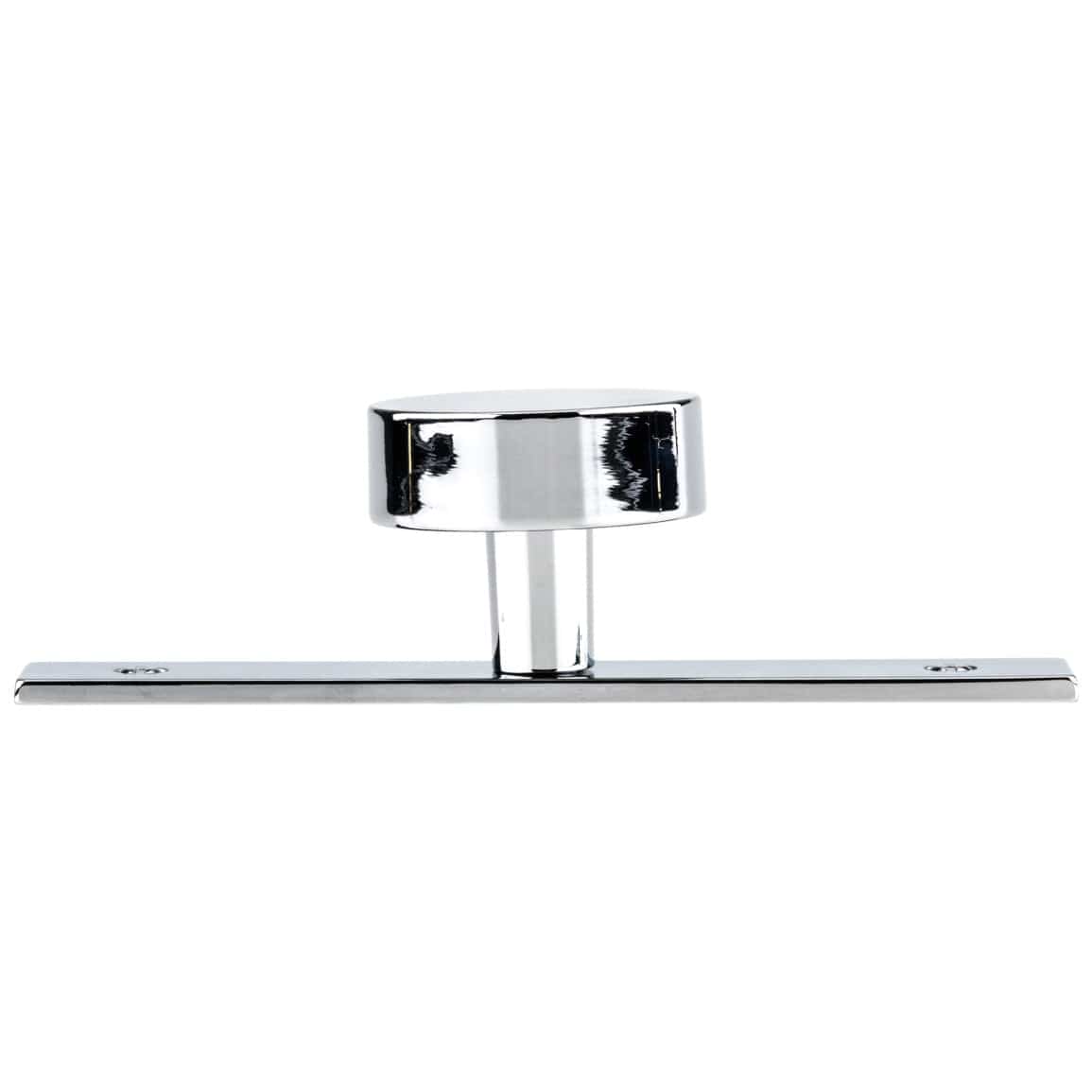 Contemporary Knob, 1-9/16" D, Chrome alt 0