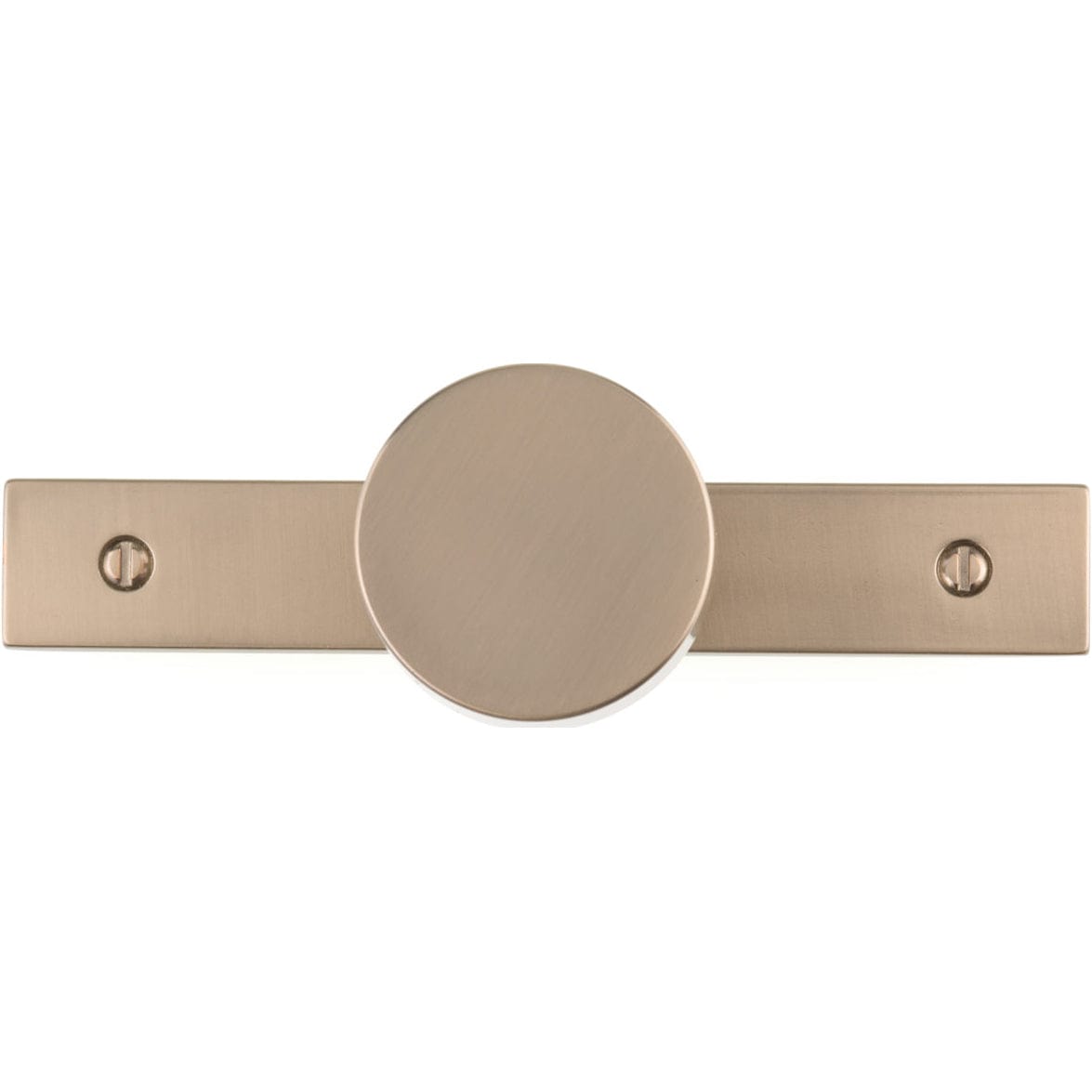 Contemporary Knob, 1-9/16" D, Champagne Bronze alt 0