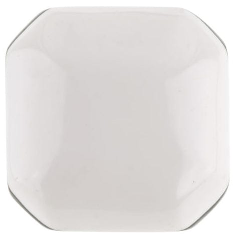 Eclectic Knob, 1-3/16" x 1-3/16", Black, Cream alt 0