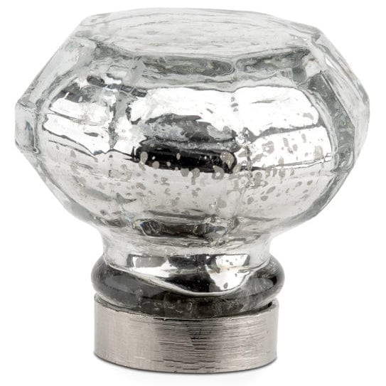 Eclectic Knob, 1-23/32" D, Antique Mirror alt 0