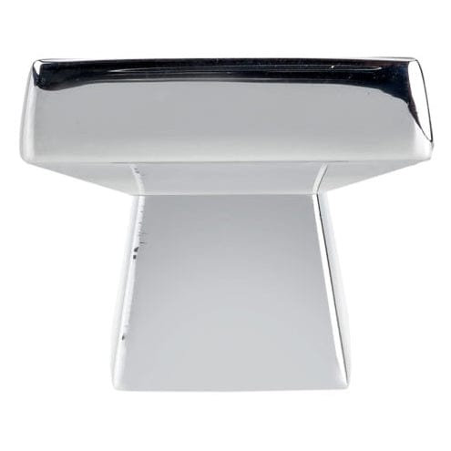 Contemporary Knob, 1-5/32" x 1-5/32", Chrome alt 0