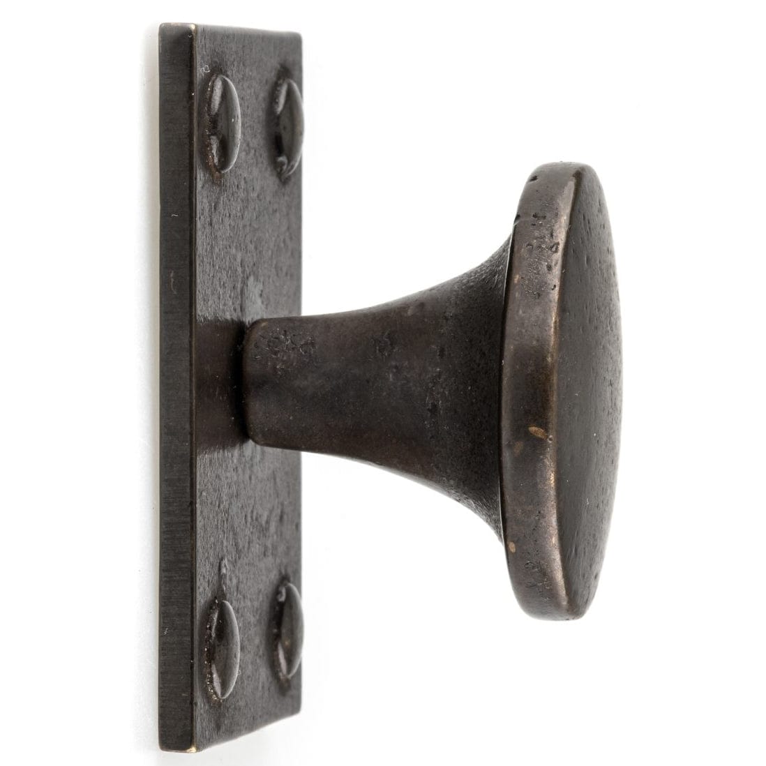 Traditional Knob, 1-1/2" D, Durham Bronze alt 0