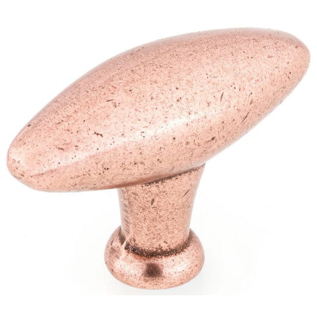 Traditional Knob, 2-9/32" x 25/32", Exeter Copper alt 0
