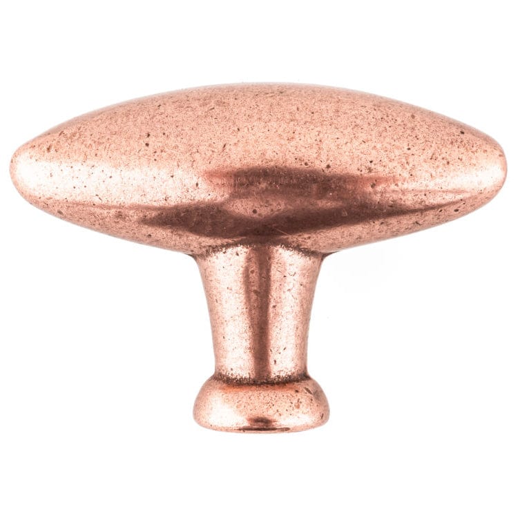 Traditional Knob, 2-9/32" x 25/32", Exeter Copper alt 0
