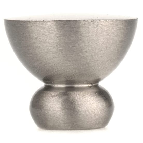 Contemporary Knob, 1-1/4" D, Brushed Nickel alt 0