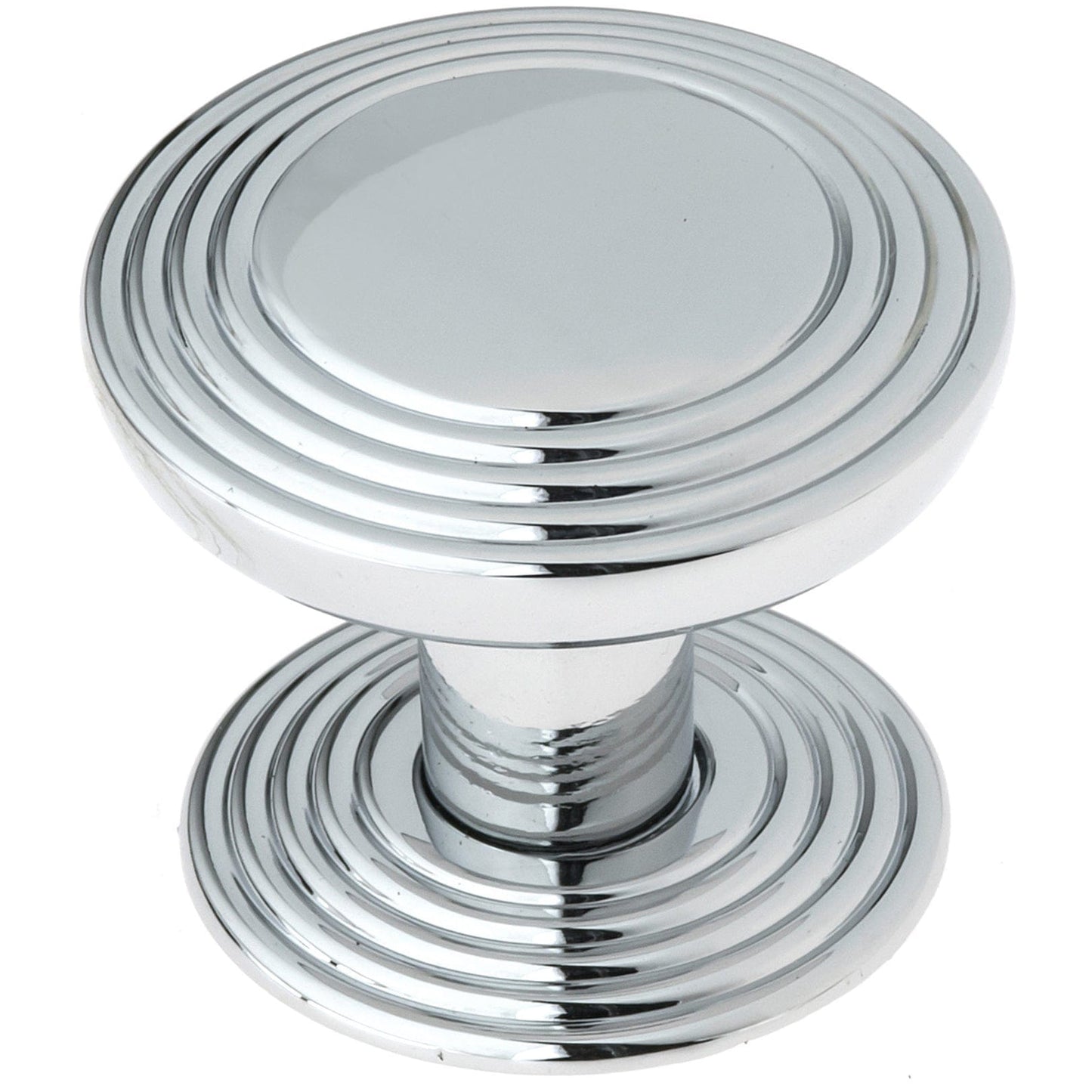 Transitional Knob, 1-1/4" D, Chrome alt 0
