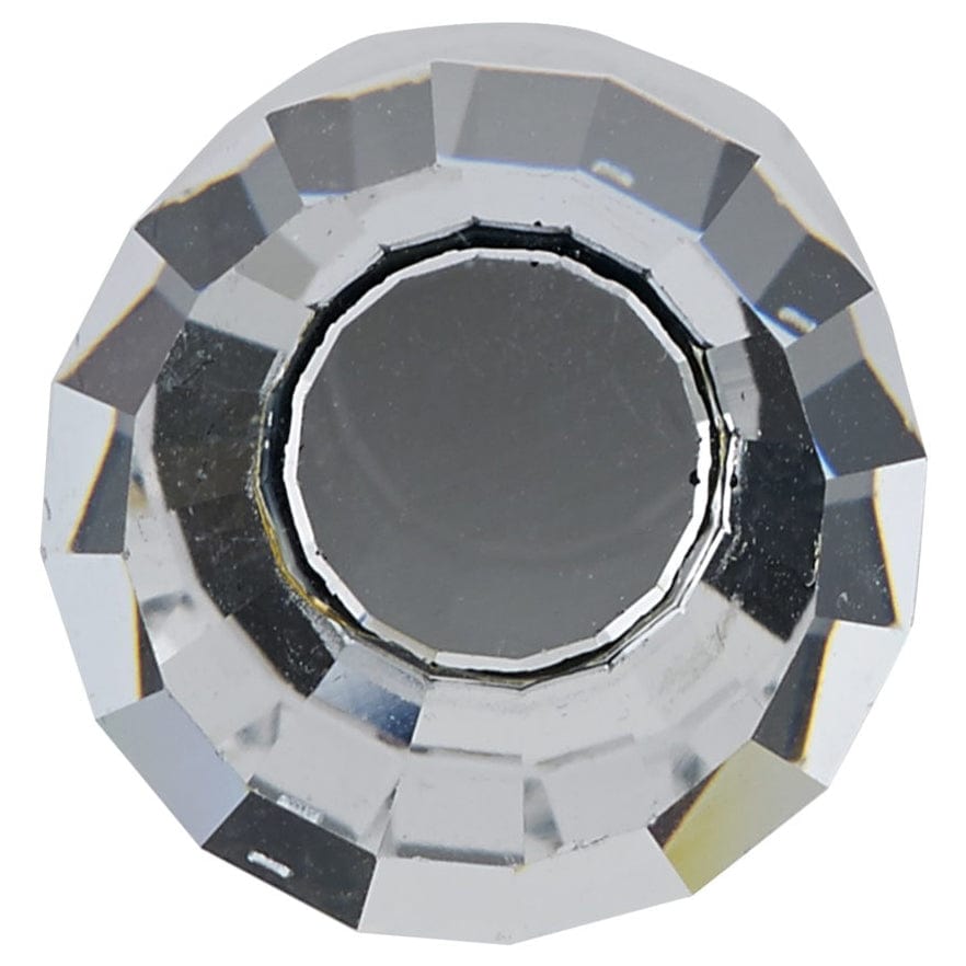 Traditional Knob, 3/4" D, Brushed Oil-Rubbed Bronze, Clear alt 0