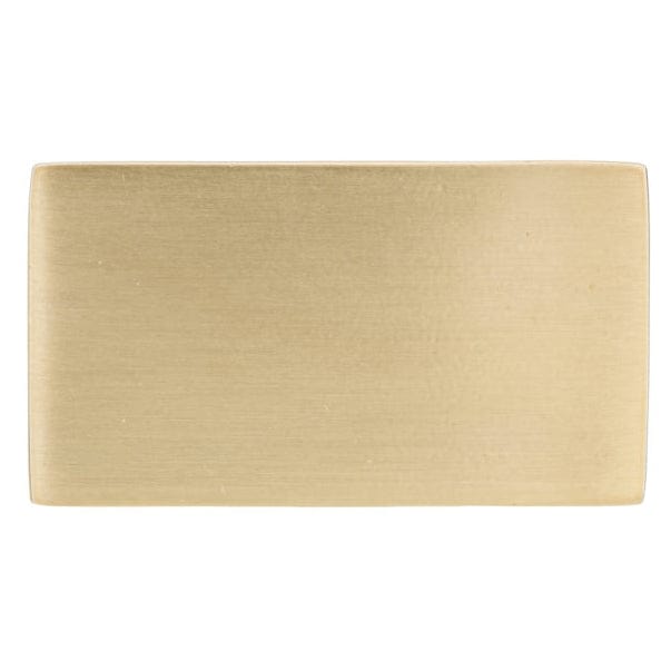 Contemporary Knob, 1-9/16" x 7/8", Champagne Bronze alt 0