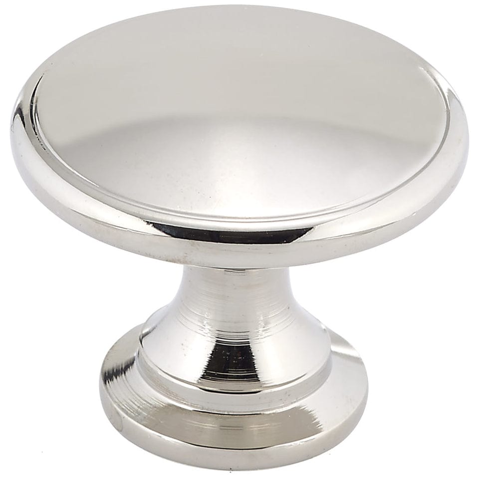 Traditional Knob, 1-3/4" D, Polished Nickel alt 0