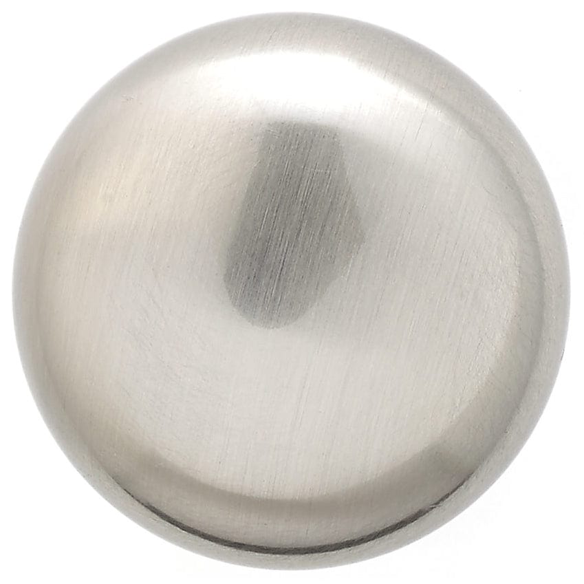 Traditional Knob, 1-1/2" D, Brushed Nickel alt 0