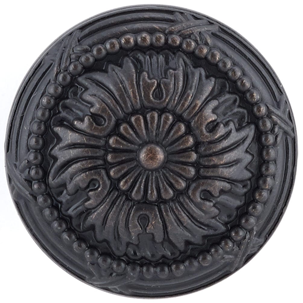 Traditional Knob, 1-1/4" D, Brushed Oil-Rubbed Bronze alt 0