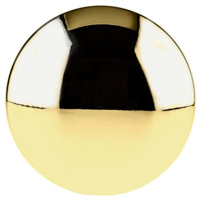 Contemporary Knob, 31/32" D, Satin Gold alt 0