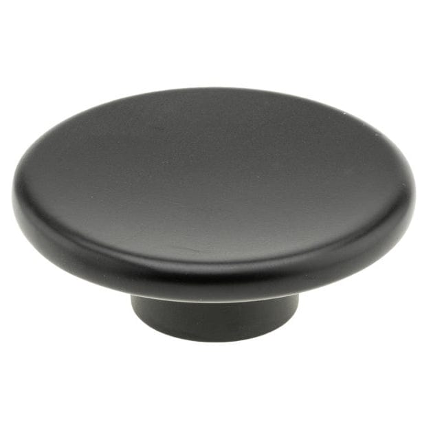 Contemporary Knob, 2-1/4" D, Matte Black alt 0