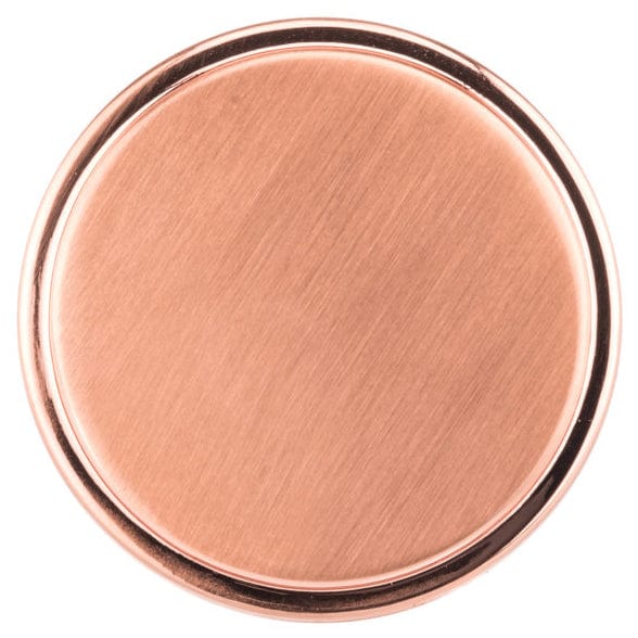 Transitional Knob, 1-9/16" D, Rose Gold alt 0