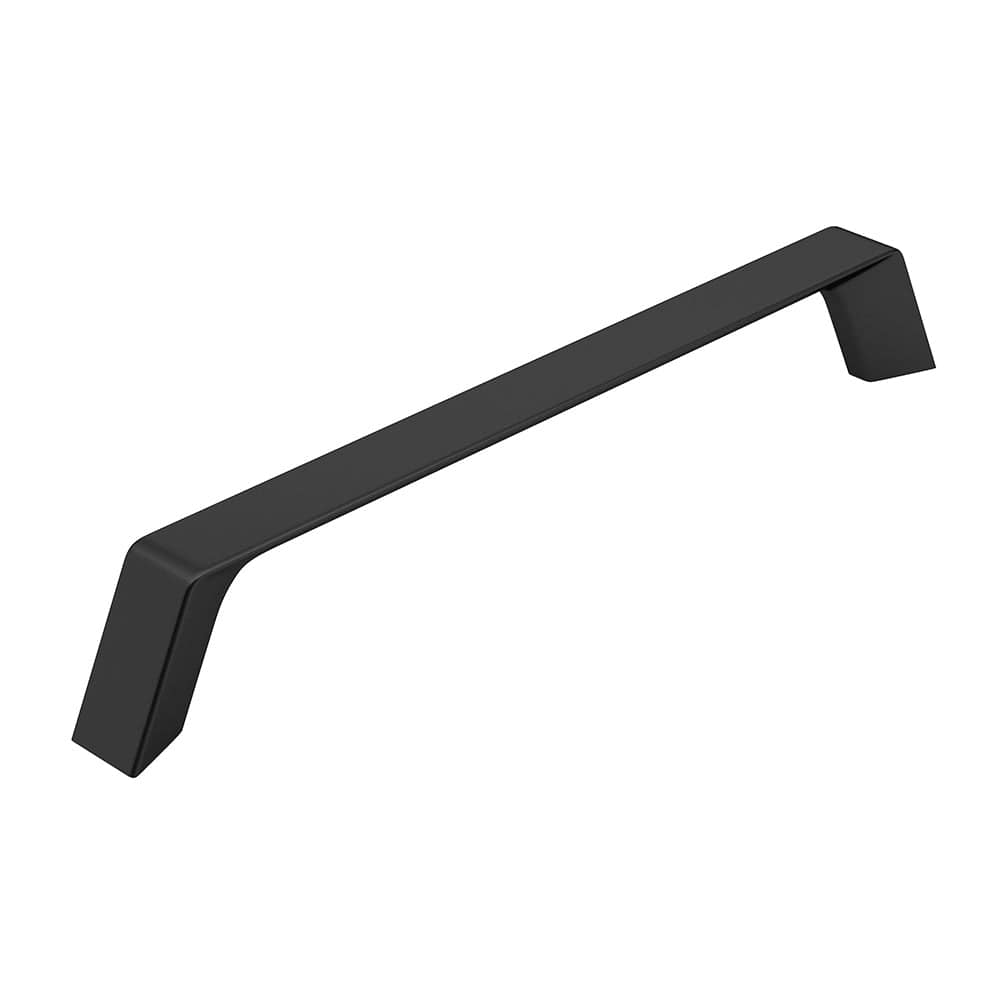 Contemporary Pull, 6-5/16" Center-to-Center, Matte Black