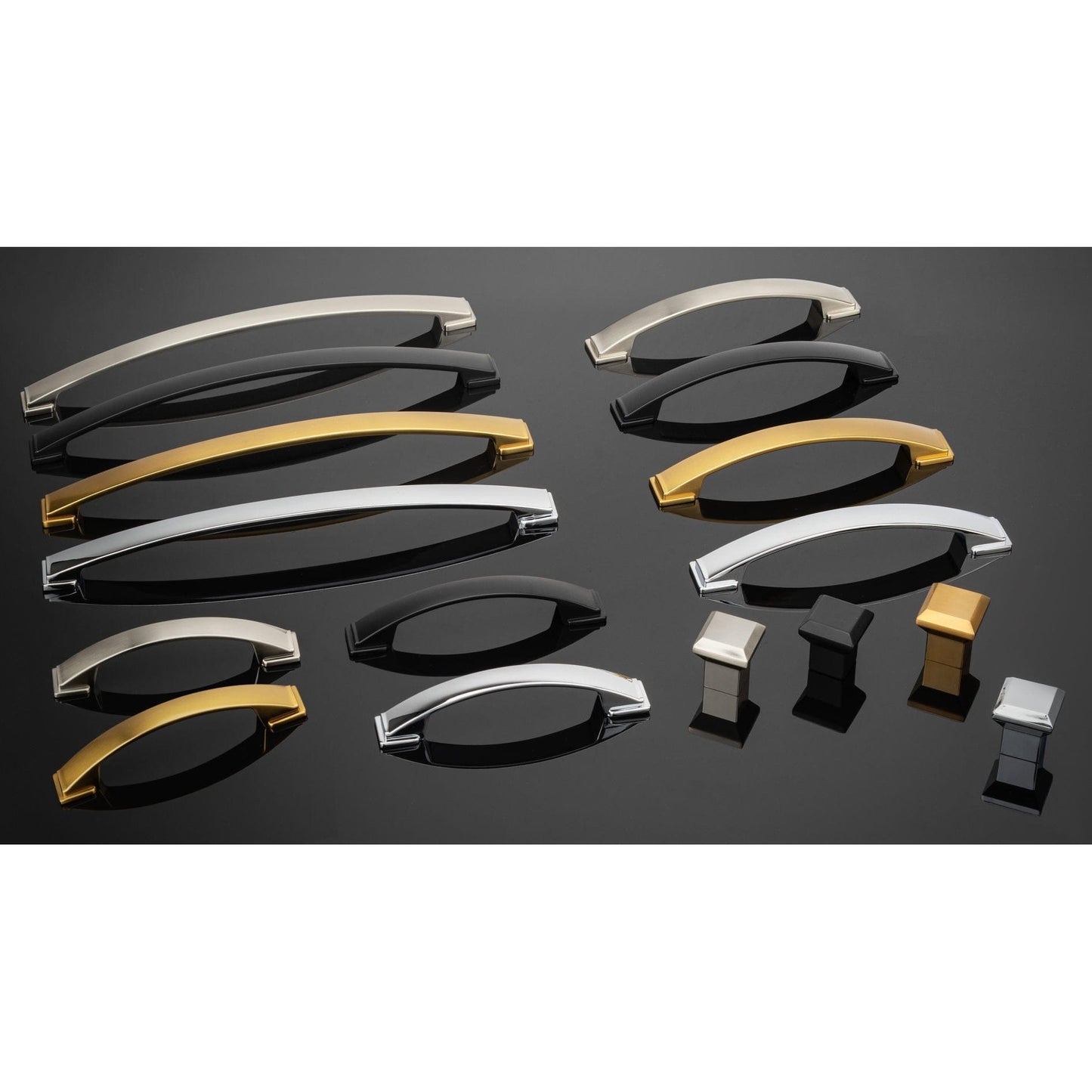 Contemporary Pull, 5-1/16" Center-to-Center, Brushed Nickel alt 0