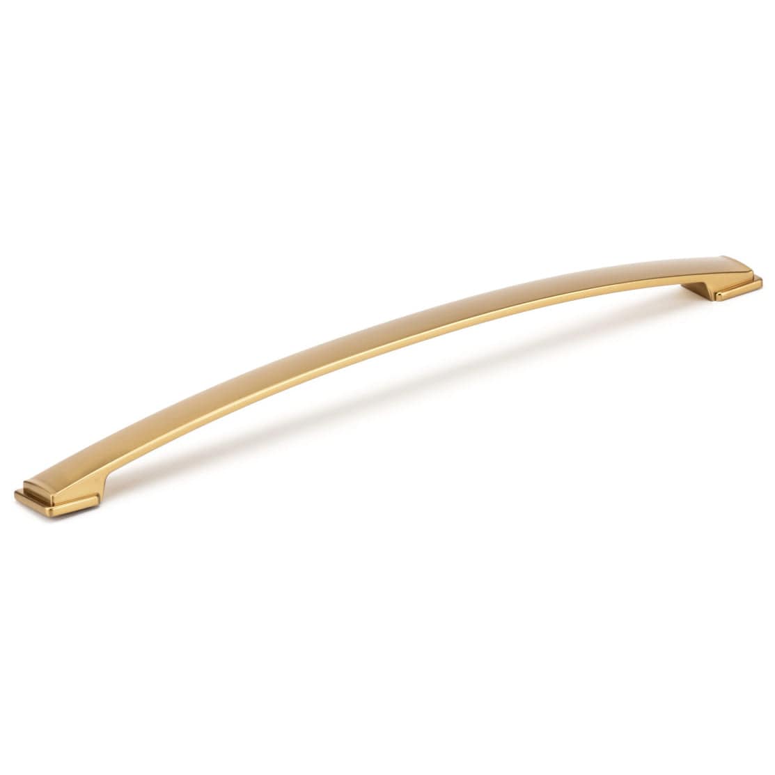 Contemporary Pull, 12-5/8" Center-to-Center, Aurum Brushed Gold alt 0