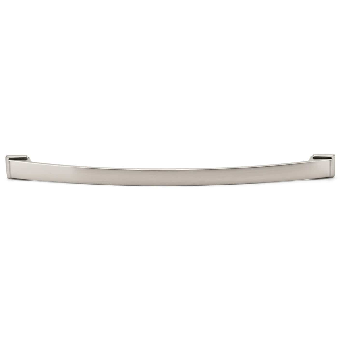 Contemporary Pull, 12-5/8" Center-to-Center, Brushed Nickel alt 0