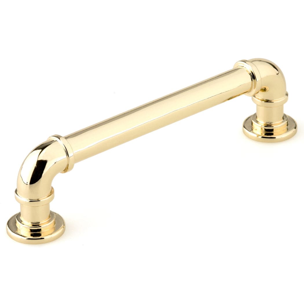 Eclectic Pull, 5-1/16" Center-to-Center, Brass alt 0