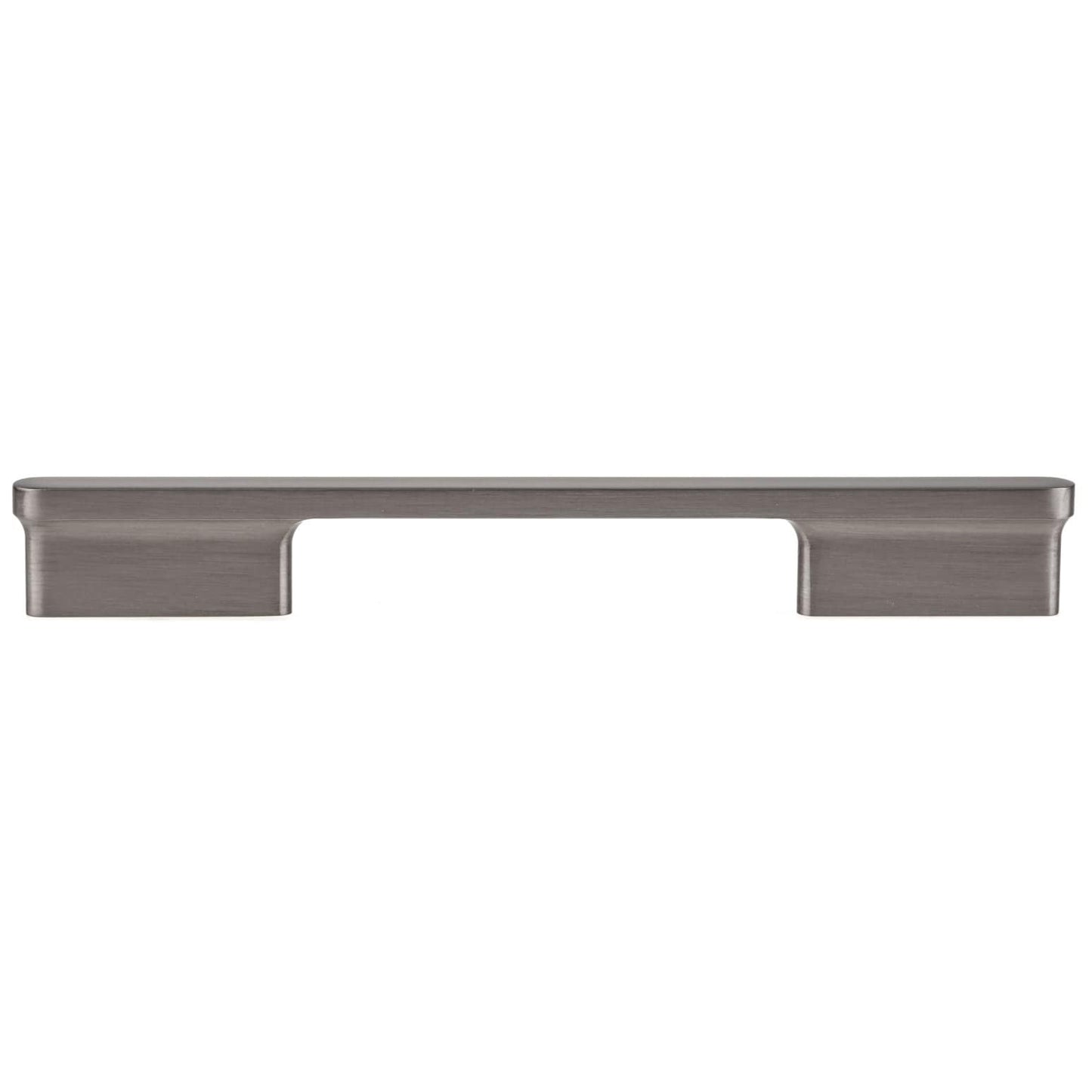 Contemporary Pull, 6-5/16" Center-to-Center, Brushed Black Nickel alt 0