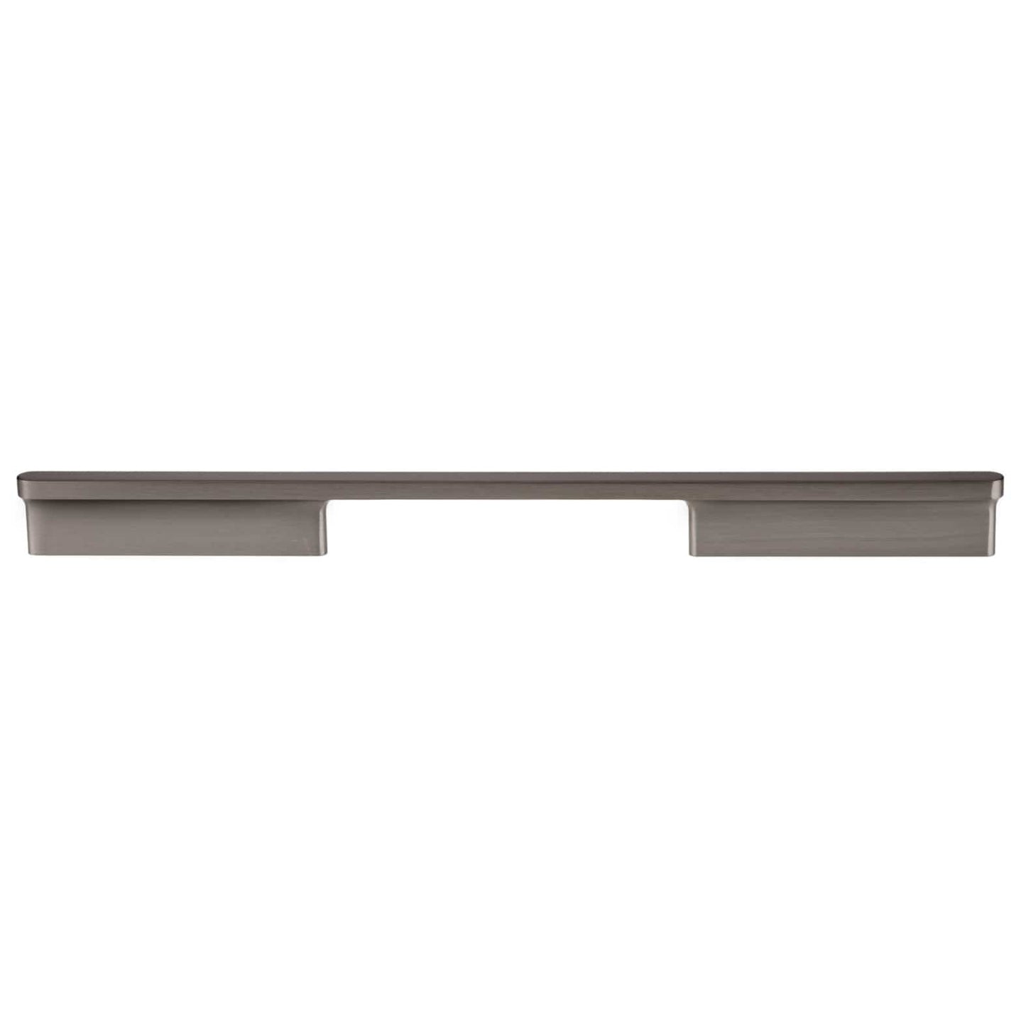 Contemporary Pull, 12-5/8" Center-to-Center, Brushed Black Nickel alt 0