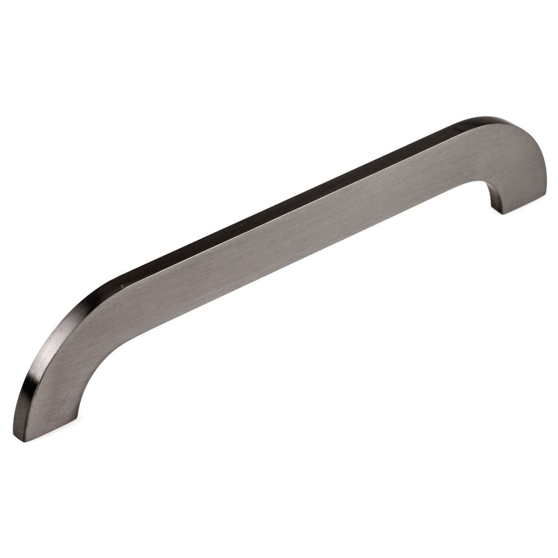 Contemporary Pull, 7-9/16" Center-to-Center, Brushed Black Nickel alt 0
