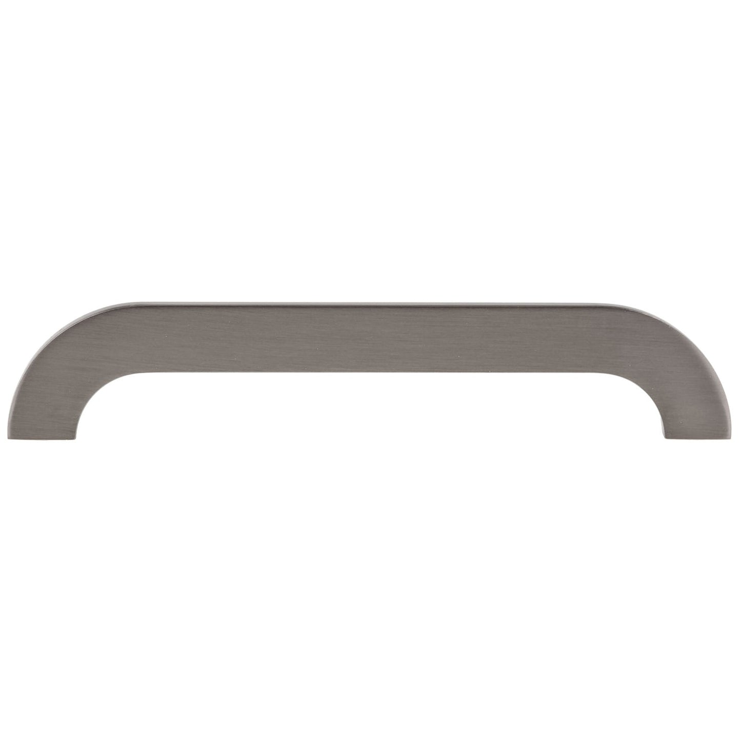 Contemporary Pull, 7-9/16" Center-to-Center, Brushed Black Nickel alt 0