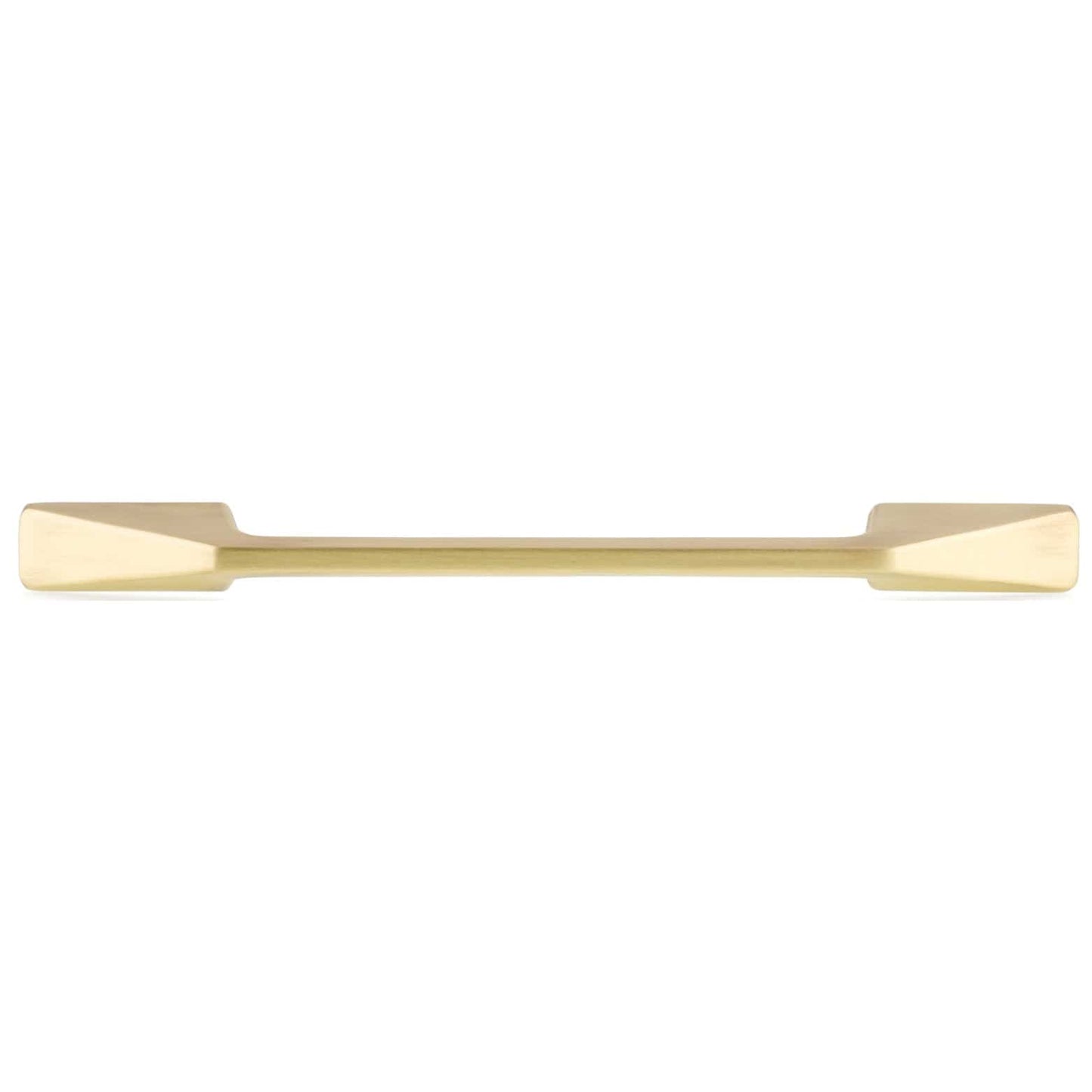 Contemporary Pull, 6-5/16" Center-to-Center, Satin Brass alt 0