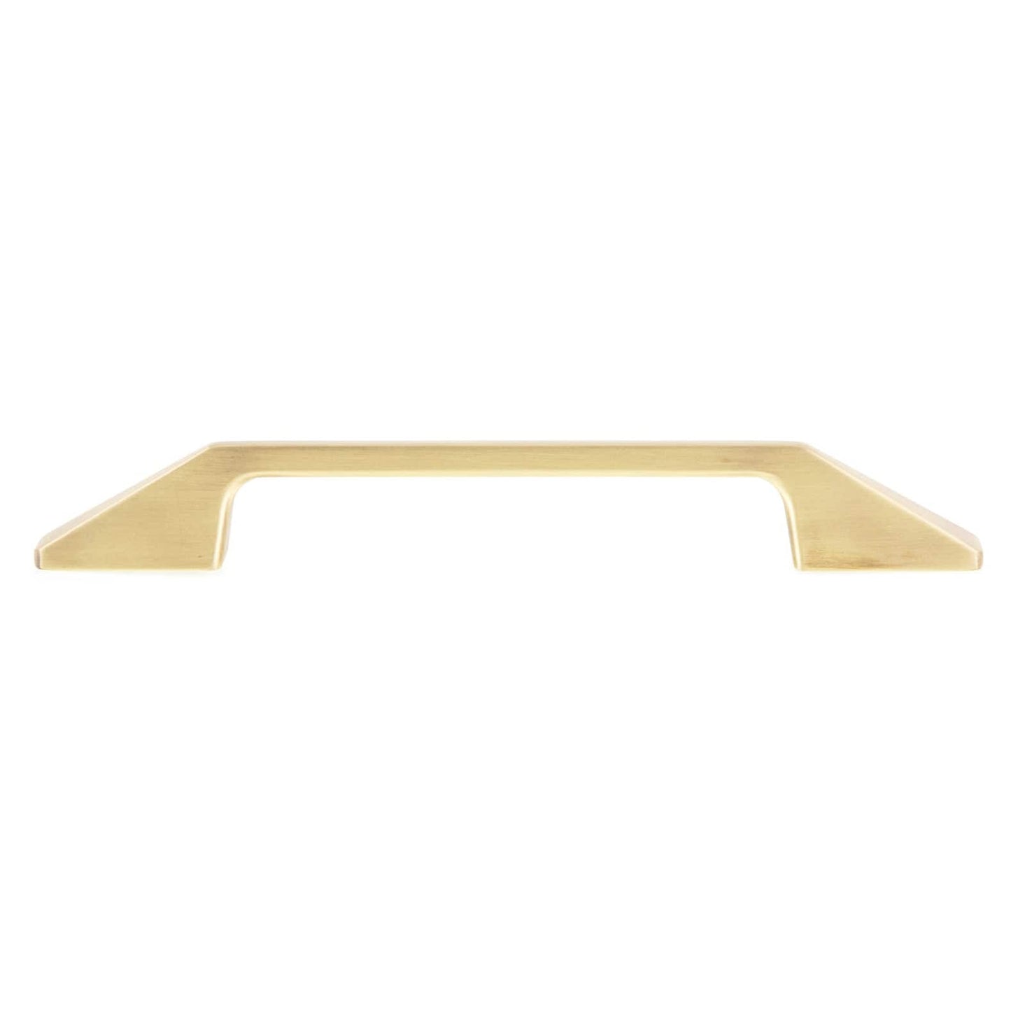 Contemporary Pull, 6-5/16" Center-to-Center, Satin Brass alt 0