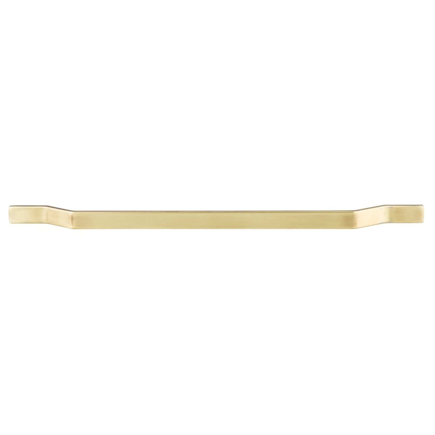 Contemporary Pull, 12-5/8" Center-to-Center, Satin Brass alt 0