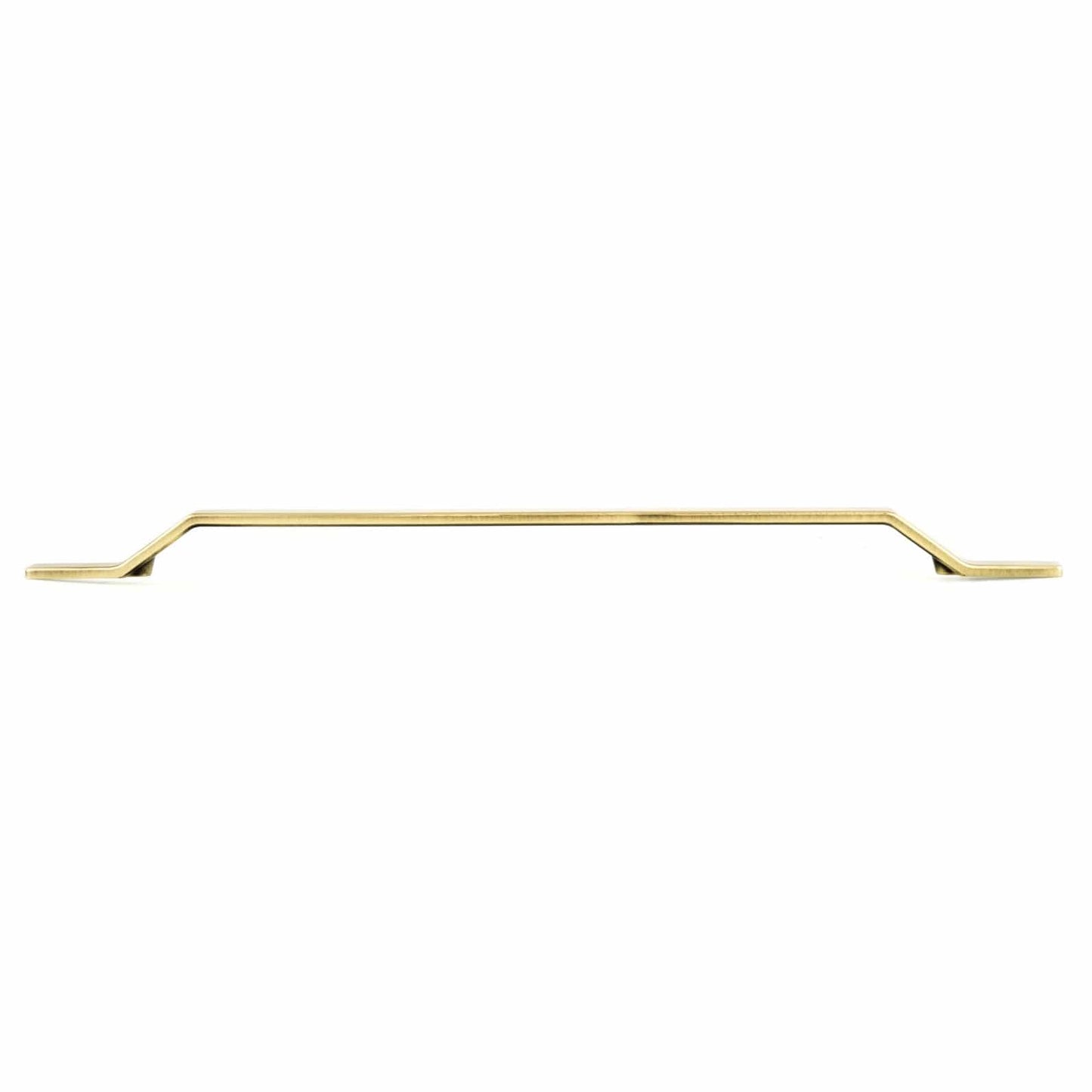 Contemporary Pull, 12-5/8" Center-to-Center, Satin Brass alt 0