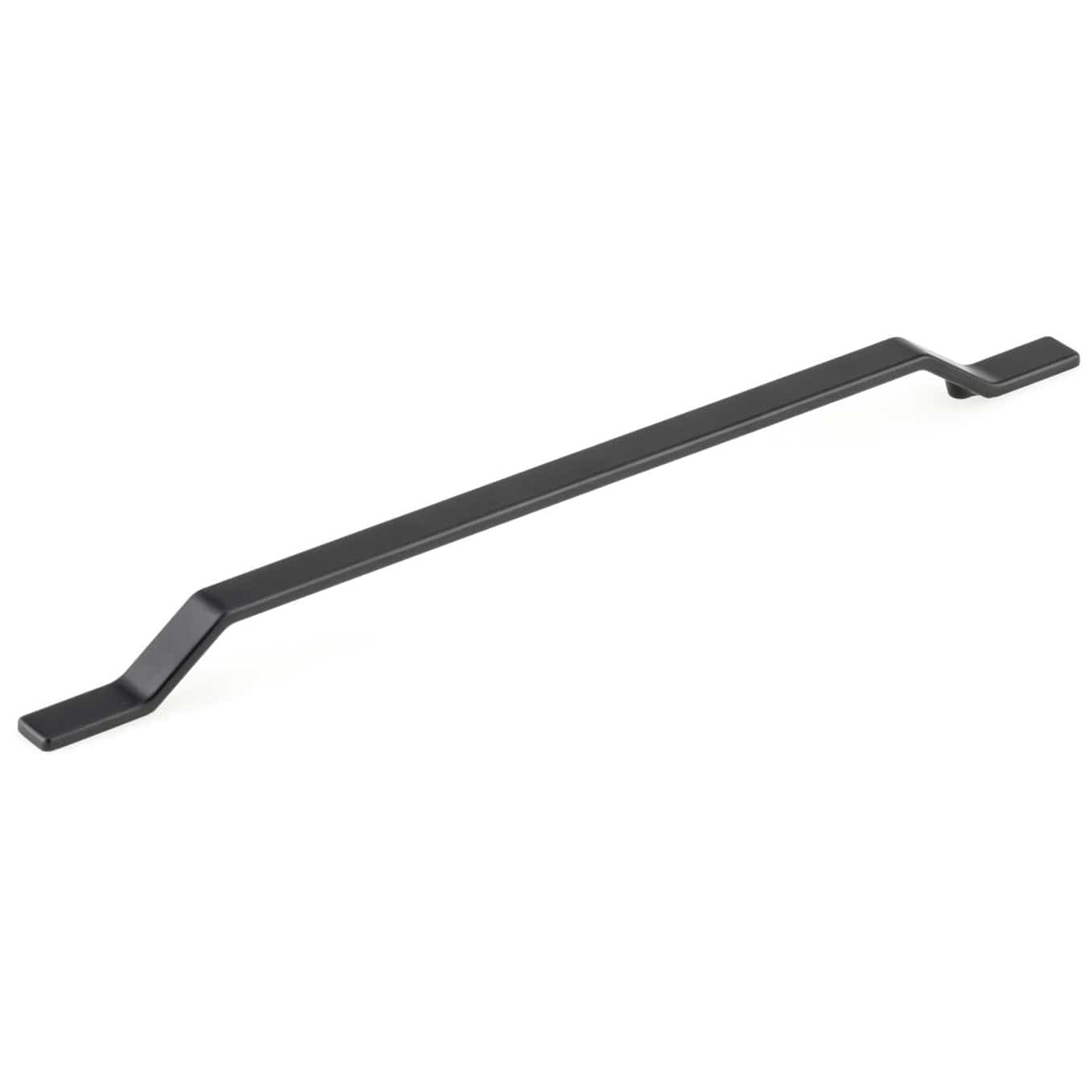 Contemporary Pull, 12-5/8" Center-to-Center, Matte Black alt 0