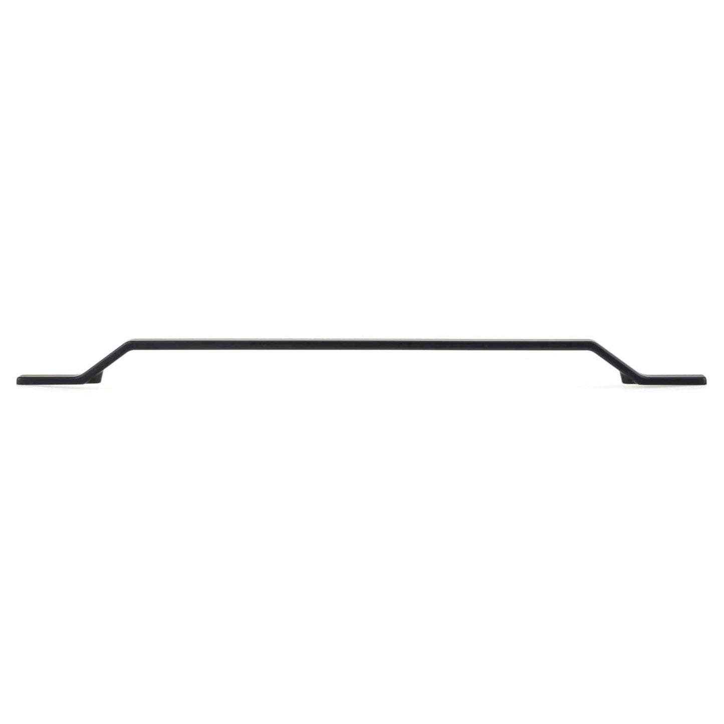 Contemporary Pull, 12-5/8" Center-to-Center, Matte Black alt 0