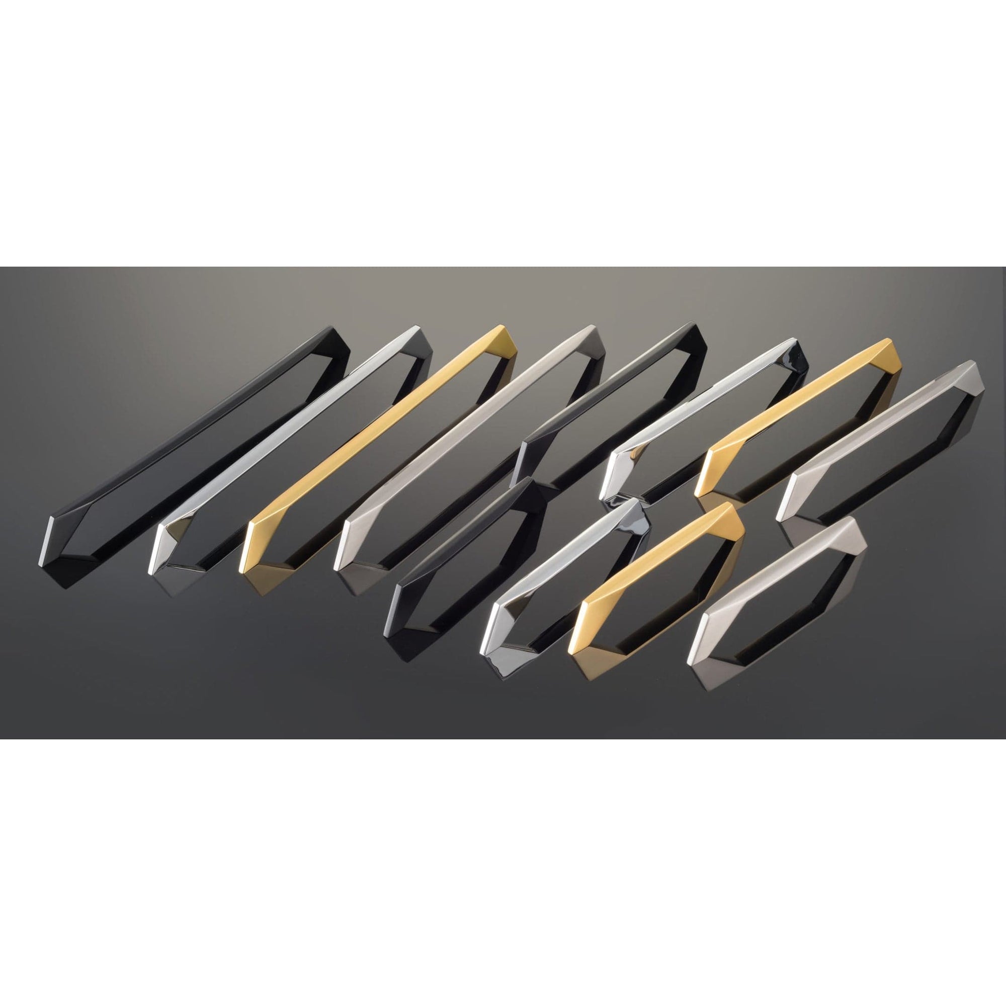 Contemporary Pull, 8-13/16" Center-to-Center, Matte Black alt 0