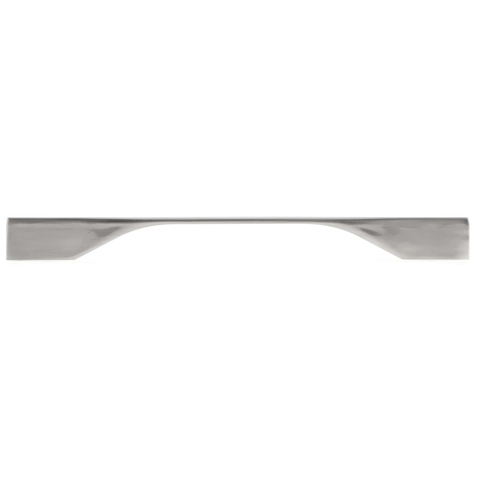 Contemporary Pull, 8-13/16" to 10-1/8" Center-to-Center, Brushed Nickel alt 0