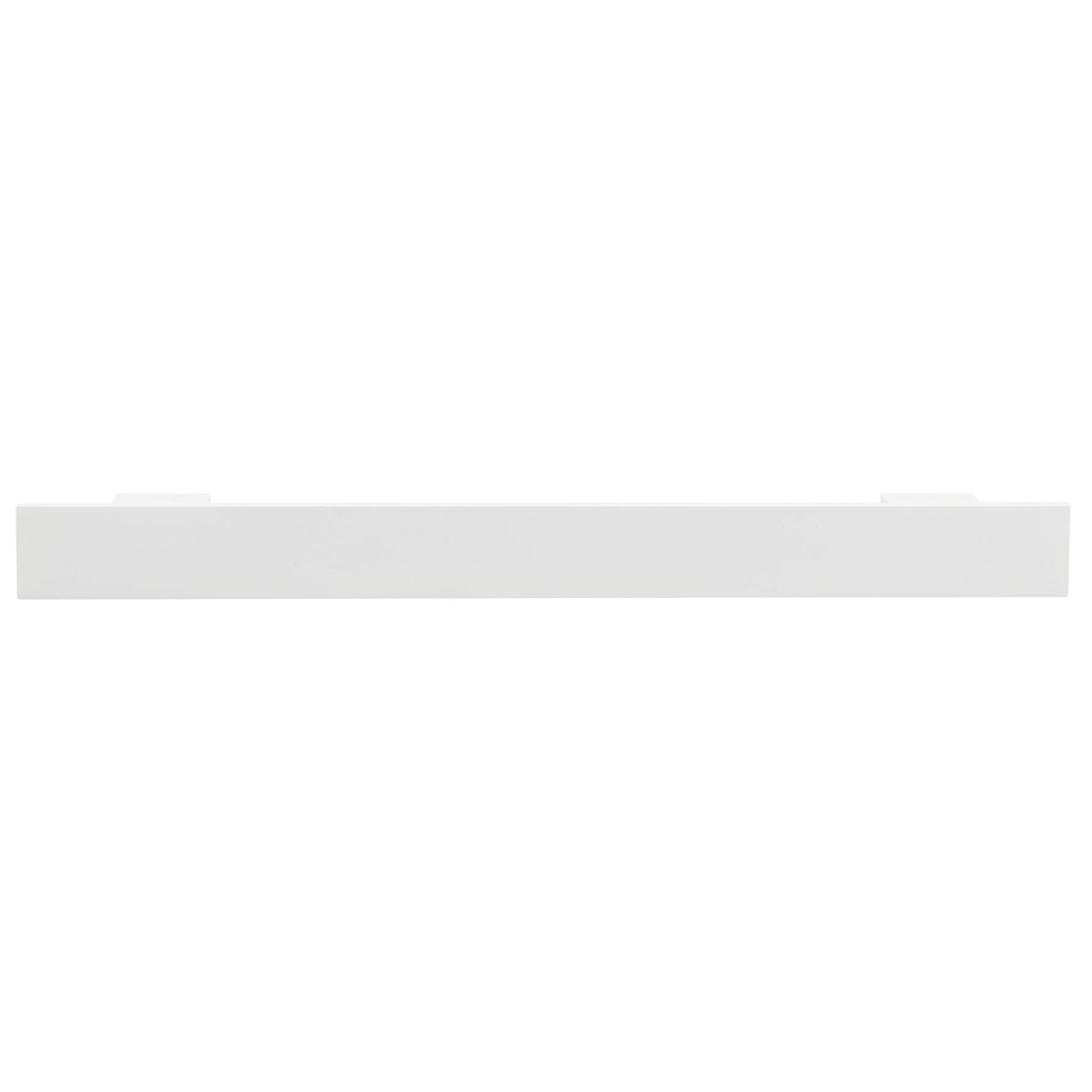 Contemporary Pull, 8-13/16" Center-to-Center, Matte White alt 0