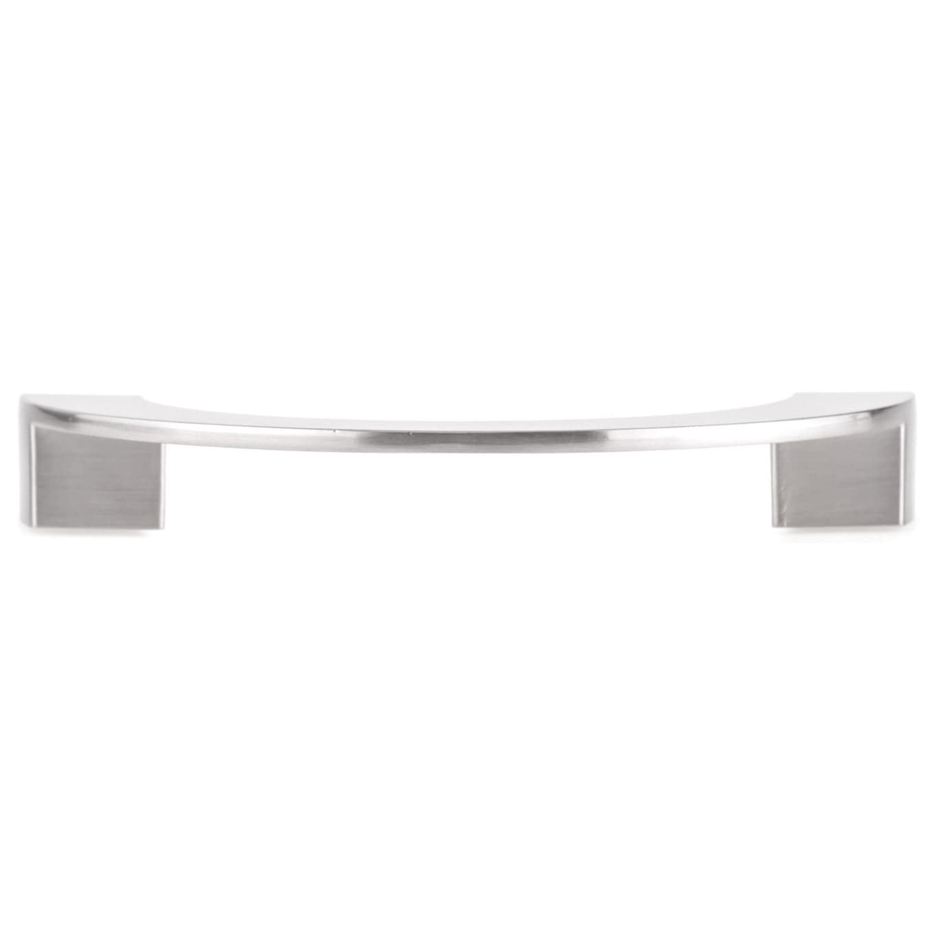 Contemporary Pull, 3-3/4" Center-to-Center, Brushed Nickel alt 0