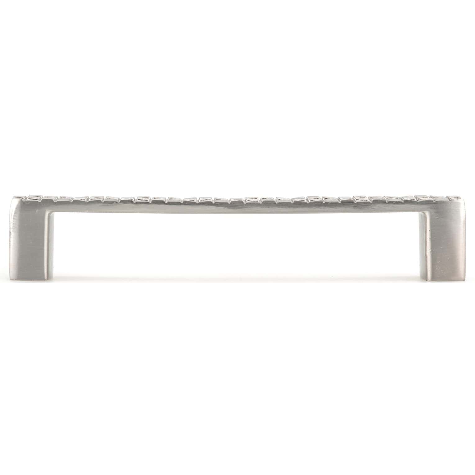 Contemporary Pull, 5-1/16" Center-to-Center, Brushed Nickel alt 0