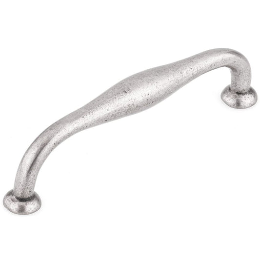 Traditional Pull, 5-1/16" Center-to-Center, Newcastle Antique Polished Nickel alt 0