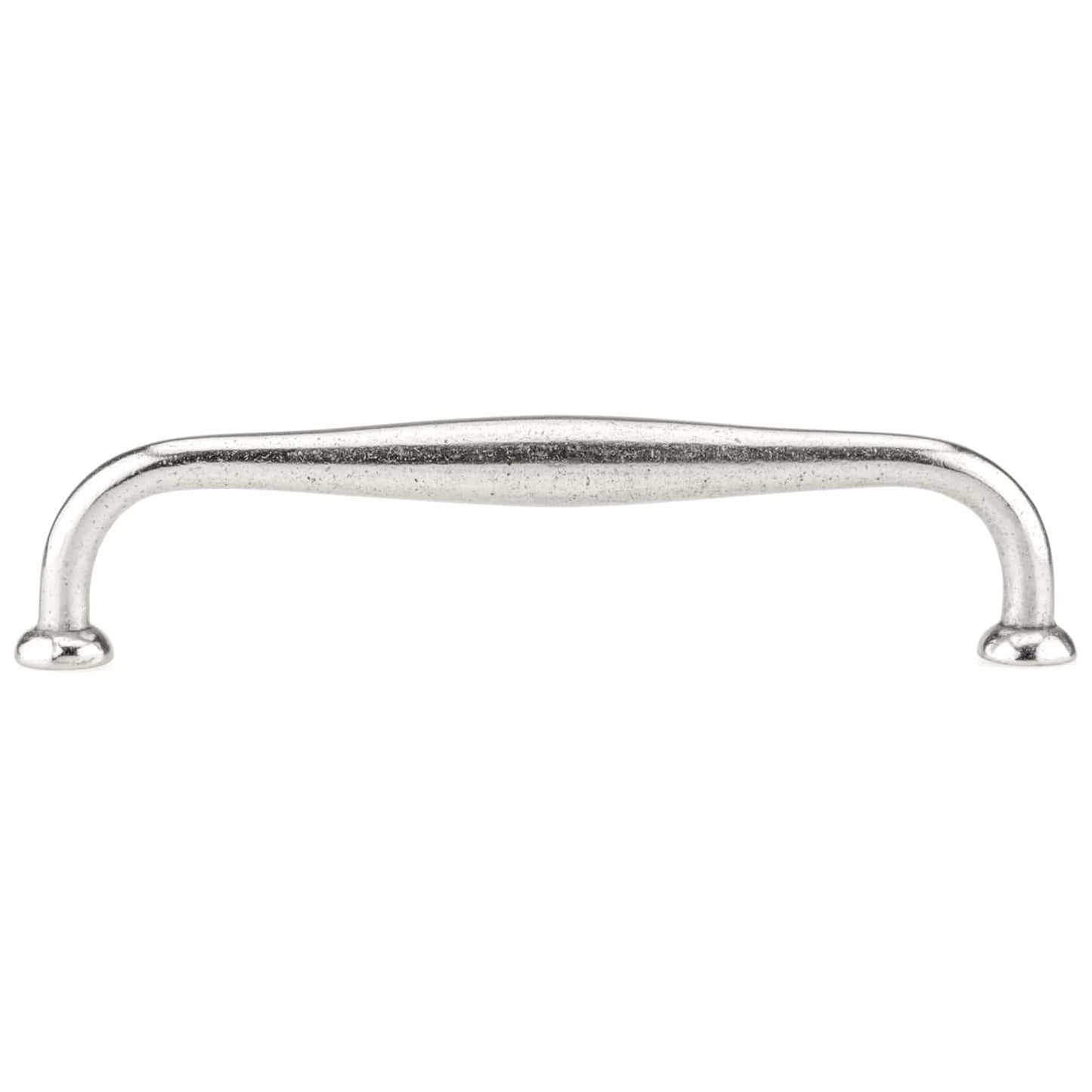 Traditional Pull, 7-9/16" Center-to-Center, Newcastle Antique Polished Nickel alt 0