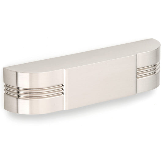 Transitional Pull, 5-1/16" Center-to-Center, Brushed Nickel alt 0