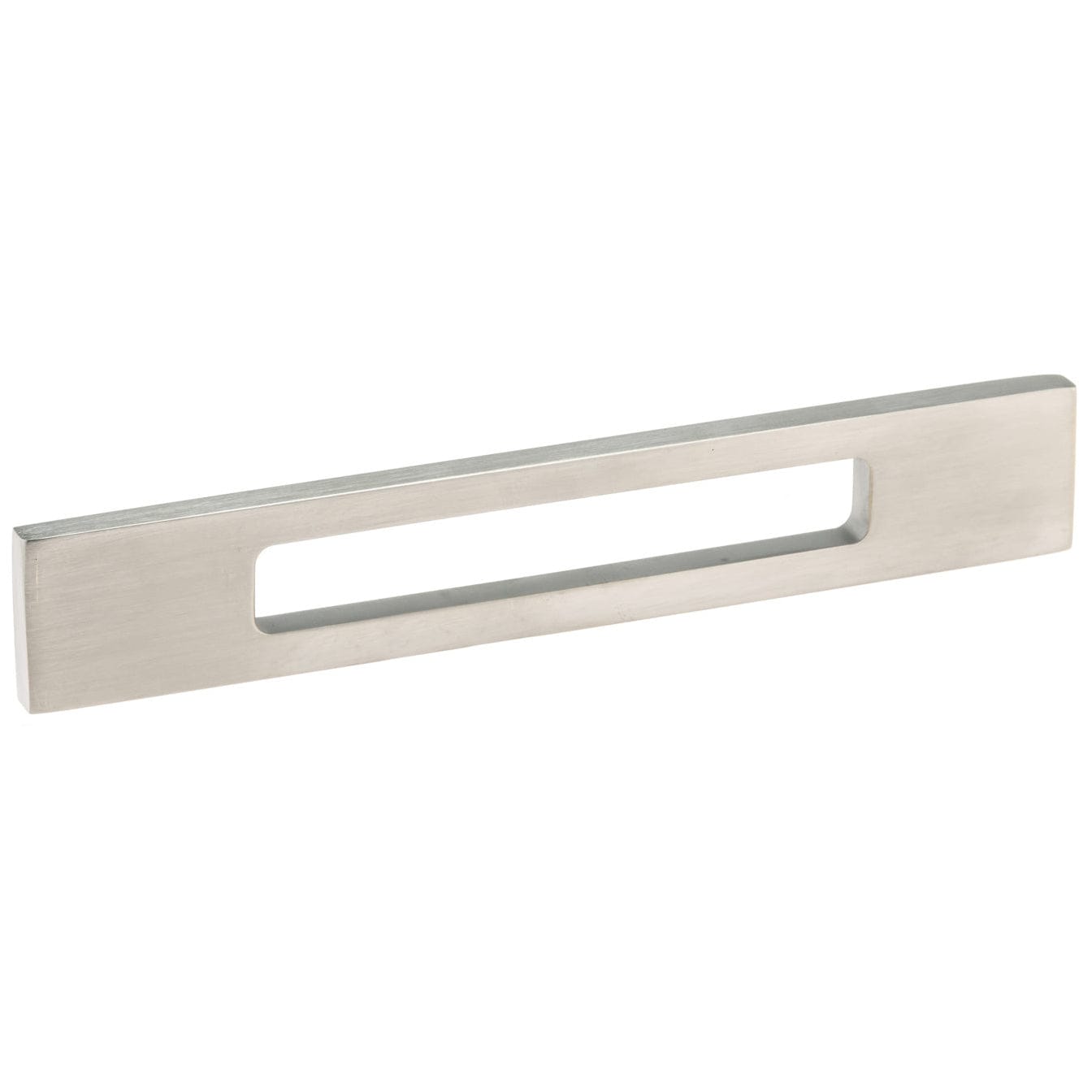 Contemporary Pull, 4" Center-to-Center, Brushed Nickel alt 0